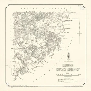 Goughs Survey District [electronic resource] / drawn by H. McCardell, December 1887.