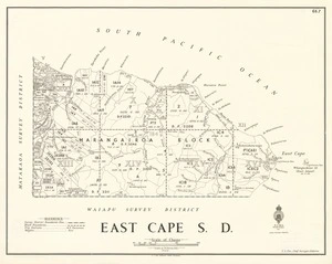 East Cape S.D. [electronic resource] / drawn by W.J. Burton.