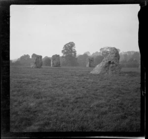 Pre Celtic megalithic site, unknown location, William and Lydia's travels around Bristol, Clevedon and Weston, England