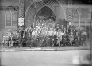 The congregation of the Assembly of God, Bethel Temple, Vivian Street, Wellington