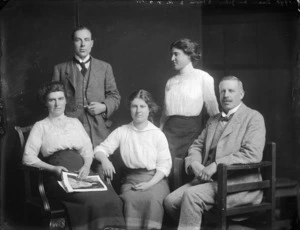 Sir Charles & Lady Holdsworth and their children