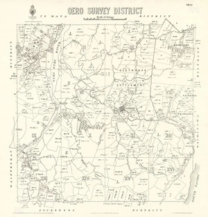 Oero [i.e. Oreo] Survey District [electronic resource].