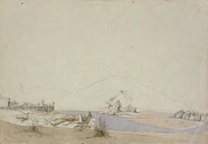 [Smith, William Mein] 1799-1869 :Mouth of the Pahaoa. [1850s?]
