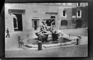 Fontana delle Tartarughe (Fountain of the Turtle), located in the Piazza Mattei, Sant'Angelo District, Rome, Italy
