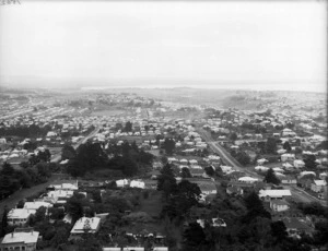 Part 2 of a 3 part panorama of Mount Eden, Auckland