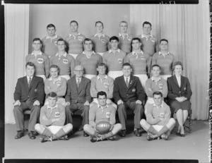 Onslow Rugby Football Club 1961 team, senior A