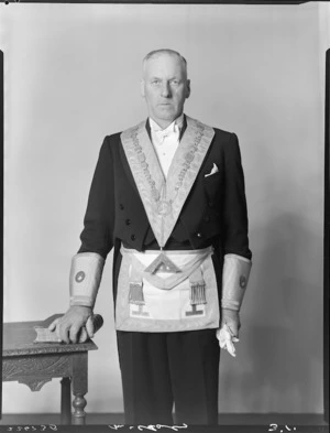 Freemason, probably Mr R S McAuley