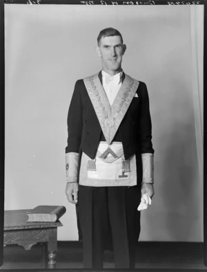 Freemason, probably Mr H R Burson