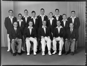 Kilbirnie [Cricket Club?] , Wellington, representative touring team of 1956