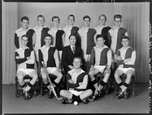 Wellington College, [2B?] hockey team of 1956