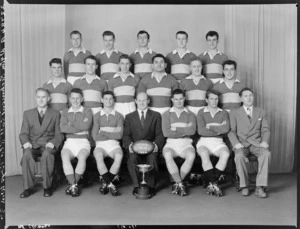 Wellington Technical College Old Boys' 1956 rugby team, 3rd 1st