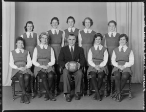 Onslow Basketball Club senior A women's team of 1958
