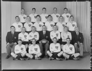 Wellington College Old Boys' Football Club junior 1st rugby team of 1958