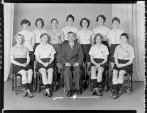 Wellington College Old Girls Club, senior B hockey team, of 1958