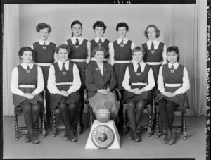 Young Women's Christian Association senior A basketball team reserves, 1956