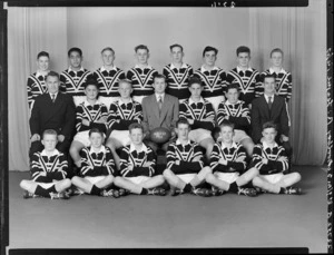Wellington schoolboy rugby league representatives, 1956