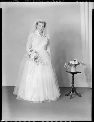 Unidentified bride, probably Wolffensperger family wedding