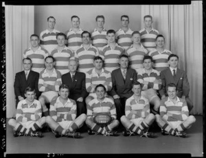 Marist Old Boys' Rugby Football Club, Wellington, senior grade team of 1958