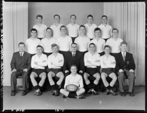 Wellington College Old Boys' Rugby Football Club, 4th grade team of 1958