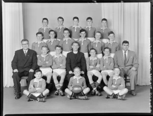 Marist Brothers Old Boy's Rugby Football Club, Wellington, team of 1960,intermediate grade
