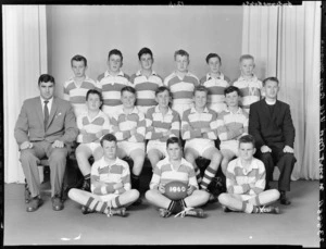 Marist Brothers Old Boys' Rugby Football Club, Wellington, team of 1960,intermediate grade