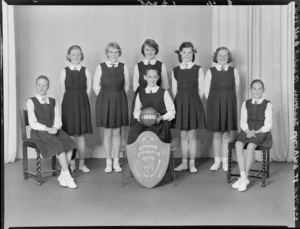 St Anthony's, Seatoun, Wellington, girls basketball team of 1960, B grade