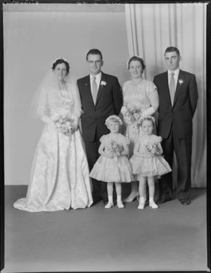 Probably Gould family wedding party