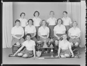Wellington Technical College Old Girls Hockey Club, team of 1958