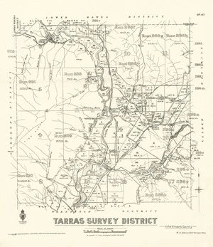 Tarras Survey District in the Vincent County [electronic resource].