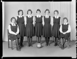 St Mary's College, Wellington, junior girls D basketball team of 1961