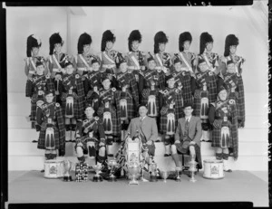 Wellington Highland Pipe Band of 1961