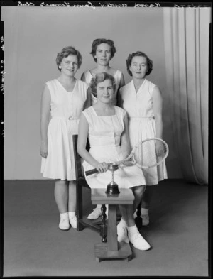 Karori United Lawn Tennis Club, women's 2nd grade team of 1958