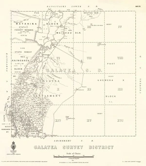 Galatea Survey District [electronic resource] / E.T. Healy, delt. May 1940.