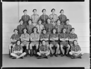Khandallah Queen's Scouts, Wellington, 1958