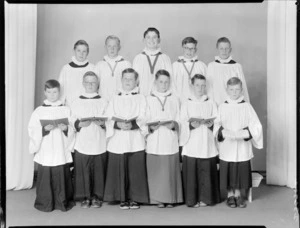 Choir, St Mary's Catholic Church, [Wellington?]