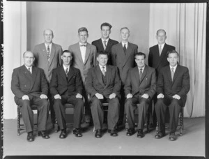 Wellington Master Painters, Decorators and Signwriters Association, executives of 1958-1959