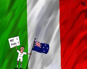 NZ 1 Italy 1. 21 June 2010