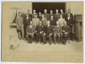 Tomlinson, Francis Ernest, 1864-1944: Members and staff of W & G Turnbull and Company including Alexander Turnbull