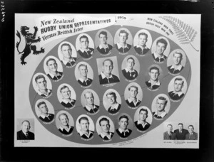 All Blacks, New Zealand rugby union representatives, team versus British Isles 1959