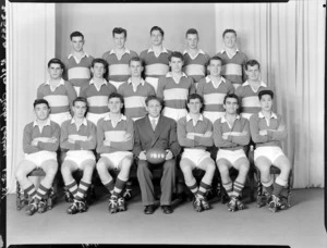 Wellington Technical College, 1st XV rugby team of 1959