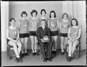 Health Indoor Basketball, women's team of 1959