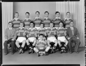 Eastbourne rugby football club, Lower Hutt, Wellington, 3rd grade team of 1959