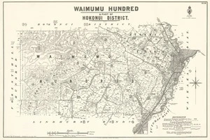 Waimumu Hundred & part of Hokonui District [electronic resource] / drawn by W. Deverell.