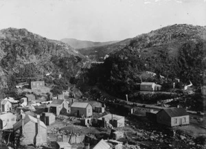 View of the mining settlement of Burnetts Face