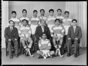 Wellington Indian hockey sports team of 1960