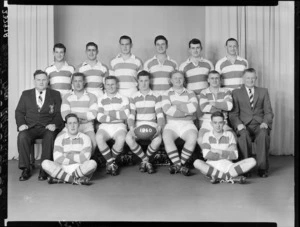 Marist Old Boys' Rugby Football Club, Wellington, team of 1960