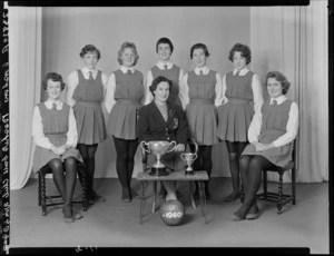 Onslow girls' basketball 4B grade team of 1960