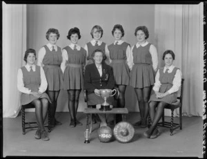 Onslow girls' basketball 2B grade team of 1960