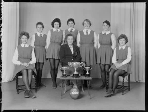 Onslow girls' basketball 4A grade team of 1960