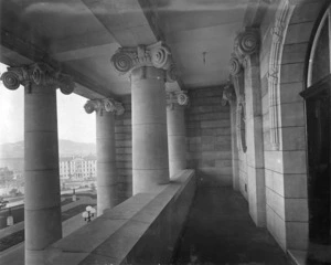 Front balcony [Parliament Buildings]